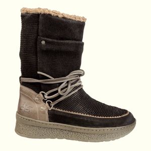 OTBT SLOPE IN BLACK COLD WEATHER BOOTS